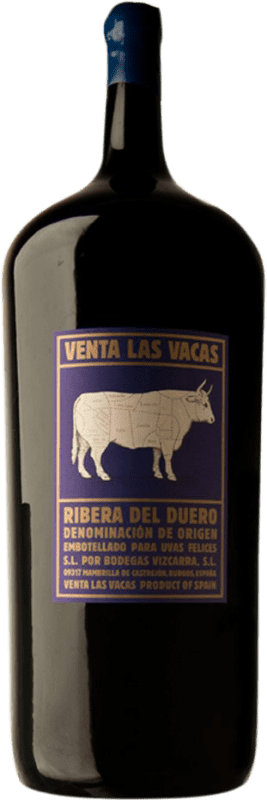 3 519,95 € Free Shipping | Red wine Vizcarra Venta las Vacas 2010 D.O. Ribera del Duero Castilla y León Spain Tempranillo Botella Goliath 27 L