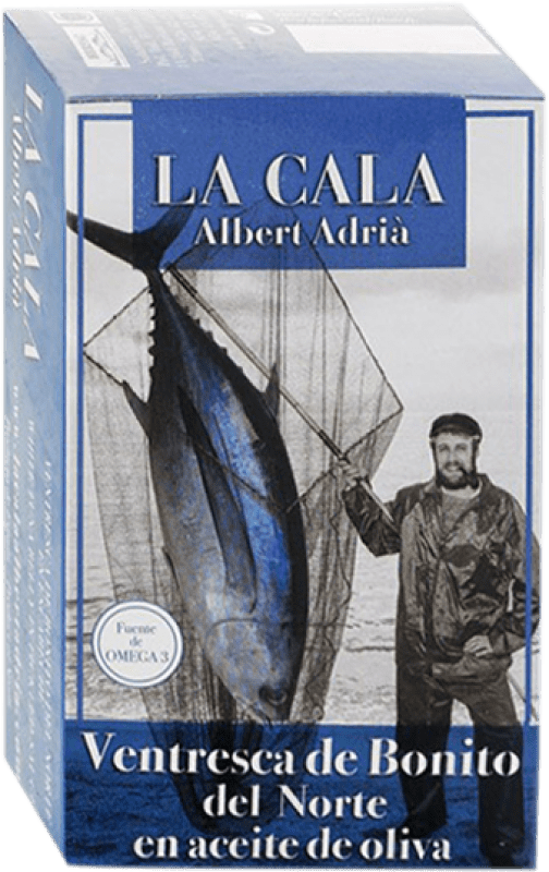 14,95 € Envio grátis | Conservas de Peixe La Cala Ventresca Bonito en Aceite Espanha