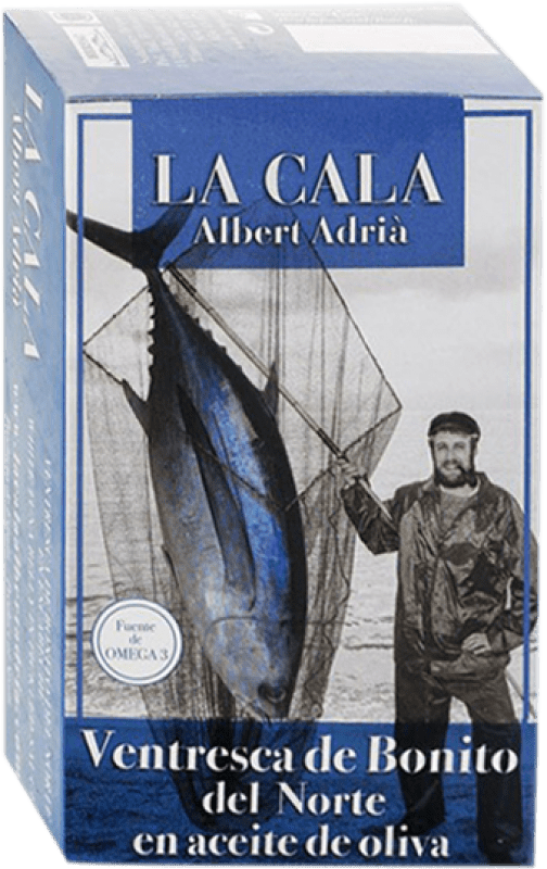 14,95 € Envio grátis | Conservas de Pescado La Cala Ventresca Bonito en Aceite Espanha