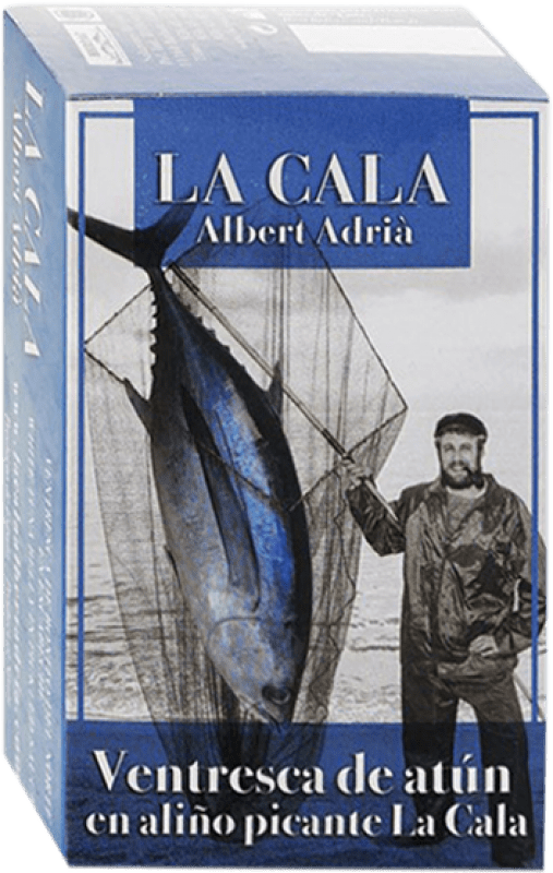 8,95 € Spedizione Gratuita | Conserve di Pesce La Cala Ventresca de Atún Aliño Picante Spagna