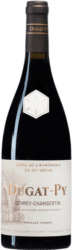 133,95 € Spedizione Gratuita | Vino rosso Dugat-Py Vieilles Vignes A.O.C. Gevrey-Chambertin Borgogna Francia Bottiglia 75 cl