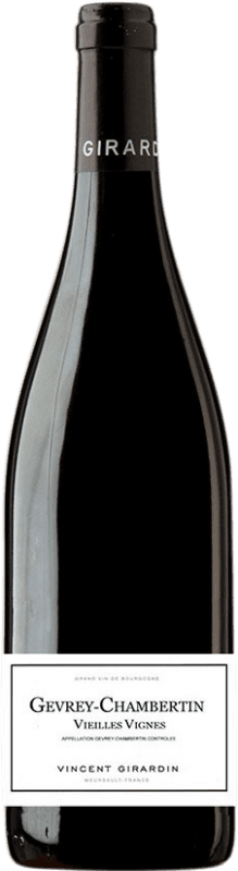 101,95 € Free Shipping | Red wine Vincent Girardin Vieilles Vignes A.O.C. Gevrey-Chambertin Burgundy France Pinot Black Bottle 75 cl