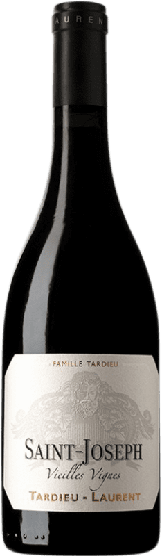 42,95 € Бесплатная доставка | Красное вино Tardieu-Laurent Vieilles Vignes A.O.C. Saint-Joseph Франция бутылка 75 cl