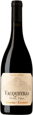 53,95 € Spedizione Gratuita | Vino rosso Tardieu-Laurent Vieilles Vignes Crianza A.O.C. Vacqueyras Rhône Francia Syrah, Grenache Bottiglia 75 cl