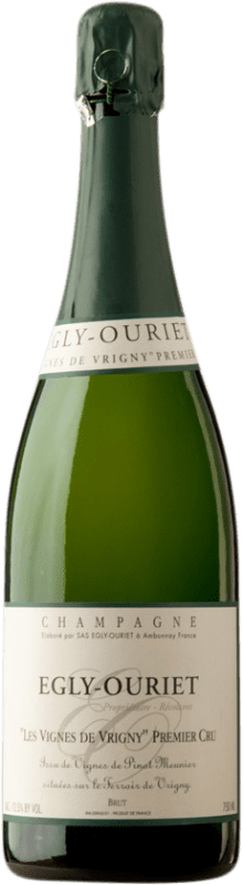 59,95 € 免费送货 | 白起泡酒 Egly-Ouriet Vigne de Vrigny A.O.C. Champagne 香槟酒 法国 Pinot Meunier 瓶子 75 cl