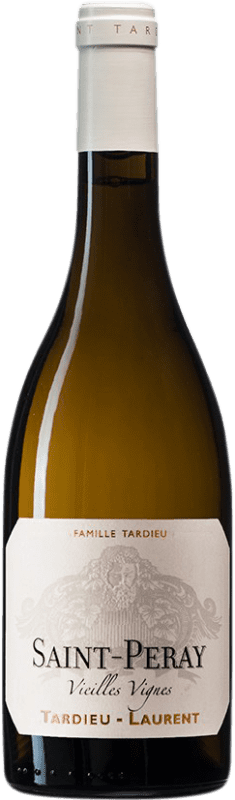 46,95 € Бесплатная доставка | Белое вино Tardieu-Laurent Vignes Vieilles Blanc A.O.C. Saint-Péray Франция Roussanne, Marsanne бутылка 75 cl