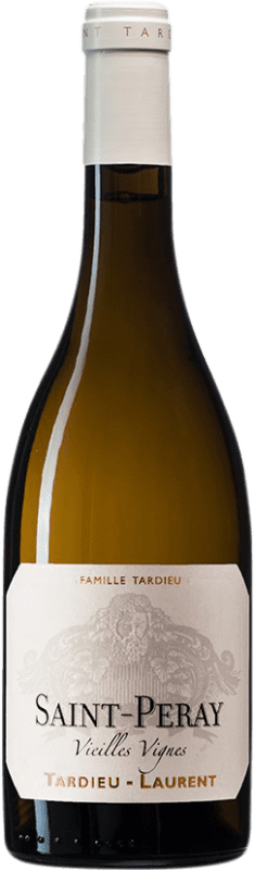 55,95 € Spedizione Gratuita | Vino Bianco Tardieu-Laurent VV Vieilles Vignes — Vigne Vecchie Crianza — Invecchiato in Botte A.O.C. Saint-Péray Rhône Francia Roussanne, Marsanne 75 cl