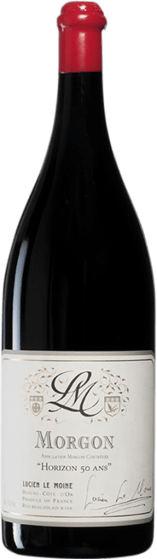 591,95 € 免费送货 | 红酒 Lucien Le Moine Village Horizon 50 Ans A.O.C. Morgon 勃艮第 法国 Gamay 瓶子 Jéroboam-双Magnum 3 L