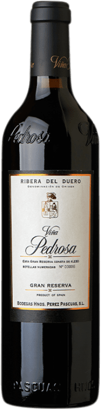 79,95 € 免费送货 | 红酒 Hermanos Pérez Pascuas Viña Pedrosa 大储备 D.O. Ribera del Duero 卡斯蒂利亚莱昂 西班牙 瓶子 75 cl