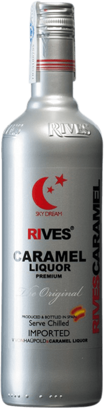 14,95 € Free Shipping | Vodka Rives Von Haupold Caramelo Spain Bottle 70 cl