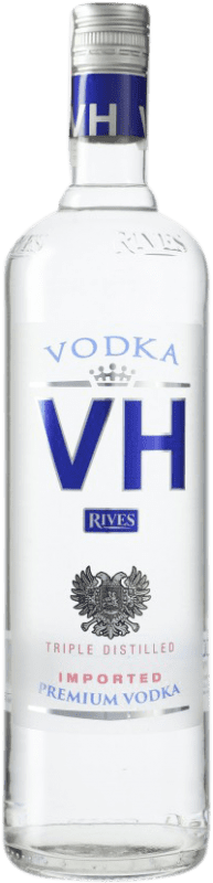 11,95 € Envío gratis | Vodka Rives Von Haupold Premium España 1 L