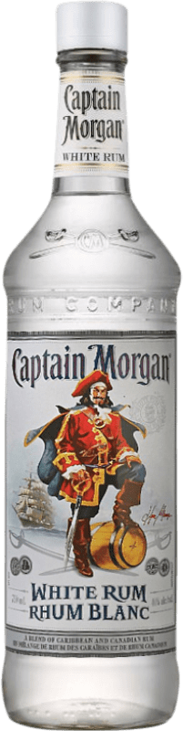 15,95 € 送料無料 | ラム Captain Morgan White ジャマイカ ボトル 70 cl