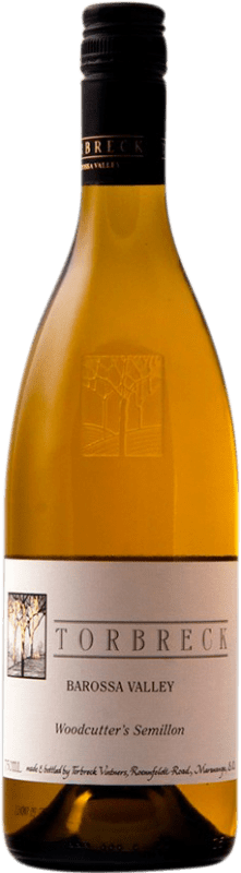 19,95 € 免费送货 | 白酒 Torbreck Woodcutter's I.G. Barossa Valley 巴罗莎谷 澳大利亚 Sémillon 瓶子 75 cl