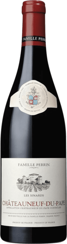 52,95 € Free Shipping | White wine Famille Perrin Les Sinards A.O.C. Châteauneuf-du-Pape Rhône France Grenache White, Roussanne, Clairette Blanche Bottle 75 cl