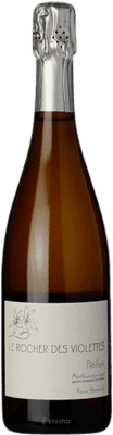 27,95 € 免费送货 | 白酒 Le Rocher des Violettes Pètillant A.O.C. Mountlouis-Sur-Loire 卢瓦尔河 法国 Chenin White 瓶子 75 cl