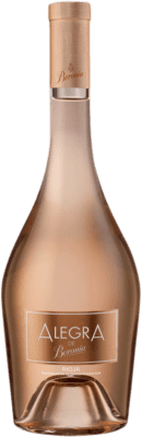 23,95 € Envio grátis | Vinho rosé Beronia Alegra D.O.Ca. Rioja La Rioja Espanha Tempranillo, Grenache Garrafa 75 cl