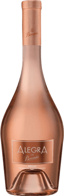 23,95 € 送料無料 | ロゼワイン Beronia Alegra D.O.Ca. Rioja ラ・リオハ スペイン Tempranillo, Grenache ボトル 75 cl
