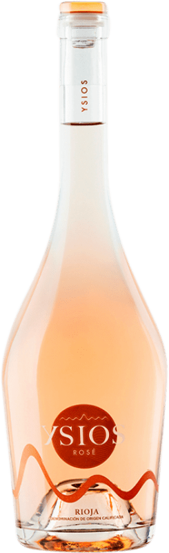 41,95 € Envoi gratuit | Vin Rosé Ysios D.O.Ca. Rioja La Rioja Espagne Tempranillo, Garnacha — Grenache, Viura Bouteille 75 cl