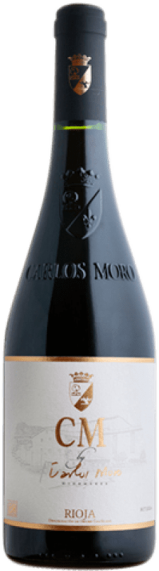 37,95 € Бесплатная доставка | Красное вино Carlos Moro CM D.O.Ca. Rioja Ла-Риоха Испания Tempranillo бутылка Магнум 1,5 L