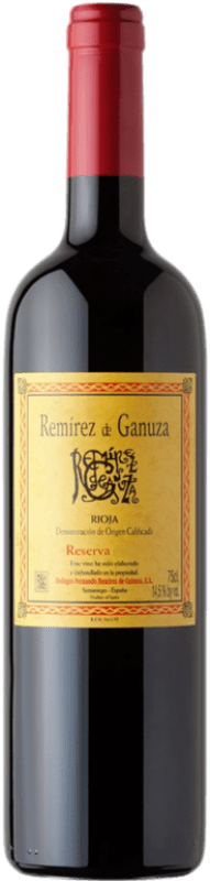 146,95 € Free Shipping | Red wine Remírez de Ganuza Reserve D.O.Ca. Rioja The Rioja Spain Tempranillo, Graciano, Viura, Malvasía Magnum Bottle 1,5 L