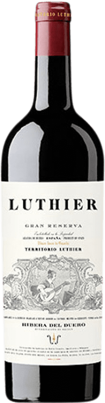 226,95 € Free Shipping | Red wine Territorio Luthier Grand Reserve D.O. Ribera del Duero Castilla y León Spain Tempranillo, Merlot, Grenache Bottle 75 cl