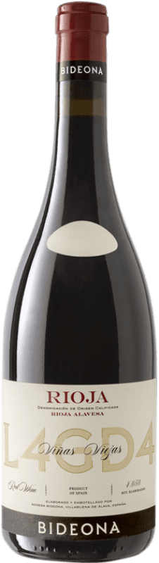 68,95 € Бесплатная доставка | Красное вино Península Bideona L4GD4 Laguardia D.O.Ca. Rioja Ла-Риоха Испания Tempranillo бутылка Магнум 1,5 L