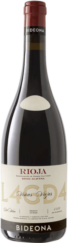 71,95 € Free Shipping | Red wine Península Bideona L4GD4 Laguardia D.O.Ca. Rioja The Rioja Spain Tempranillo Magnum Bottle 1,5 L