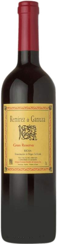 606,95 € Kostenloser Versand | Rotwein Remírez de Ganuza Große Reserve 1995 D.O.Ca. Rioja La Rioja Spanien Tempranillo, Graciano, Viura, Malvasía Flasche 75 cl
