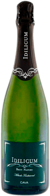7,95 € 送料無料 | 白スパークリングワイン Dominio de la Vega Idilicum ブルットの自然 D.O. Cava バレンシアのコミュニティ スペイン Macabeo ボトル 75 cl