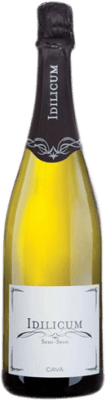 5,95 € Envío gratis | Espumoso Blanco Dominio de la Vega Idilicum Semiseco D.O. Cava Comunidad Valenciana España Macabeo 75 cl
