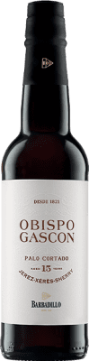 34,95 € Envoi gratuit | Vin fortifié Barbadillo Obispo Gascón Palo Cortado D.O. Jerez-Xérès-Sherry Andalousie Espagne Palomino Fino Demi- Bouteille 37 cl