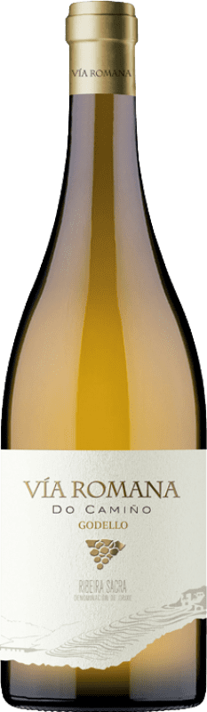 19,95 € Envoi gratuit | Vin blanc Vía Romana D.O. Ribeira Sacra Galice Espagne Bouteille 75 cl