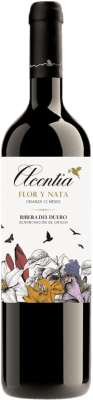 23,95 € Envoi gratuit | Vin rouge Acontia Flor y Nata D.O. Ribera del Duero Castille et Leon Espagne Tempranillo Bouteille 75 cl
