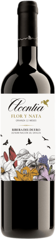 16,95 € Free Shipping | Red wine Maite Geijo Acontia Flor y Nata D.O. Ribera del Duero Castilla y León Spain Tempranillo Bottle 75 cl