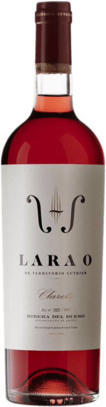 22,95 € Free Shipping | Rosé wine Territorio Luthier Lara O Clarete D.O. Ribera del Duero Castilla y León Spain Tempranillo, Grenache, Albillo Bottle 75 cl
