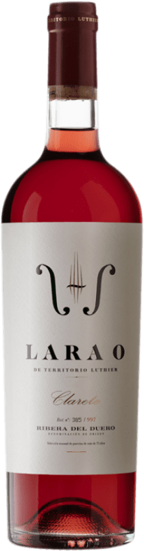 25,95 € Kostenloser Versand | Roséwein Territorio Luthier Lara O Clarete D.O. Ribera del Duero Kastilien und León Spanien Tempranillo, Grenache, Albillo Flasche 75 cl