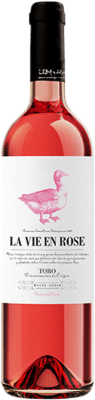 9,95 € Envio grátis | Vinho rosé Maite Geijo La Vie en Rose Rosado D.O. Toro Castela e Leão Espanha Grenache, Tinta de Toro Garrafa 75 cl