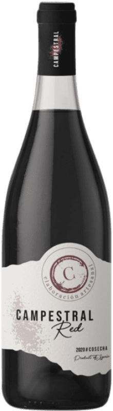 13,95 € Kostenloser Versand | Rotwein Campestral Red I.G.P. Vino de la Tierra de Cádiz Andalusien Spanien Merlot, Syrah, Cabernet Sauvignon, Petit Verdot, Tintilla de Rota Flasche 75 cl