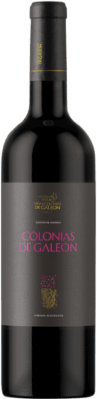 17,95 € Бесплатная доставка | Красное вино Colonias de Galeón Андалусия Испания Merlot, Syrah, Cabernet Franc, Pinot Black бутылка 75 cl