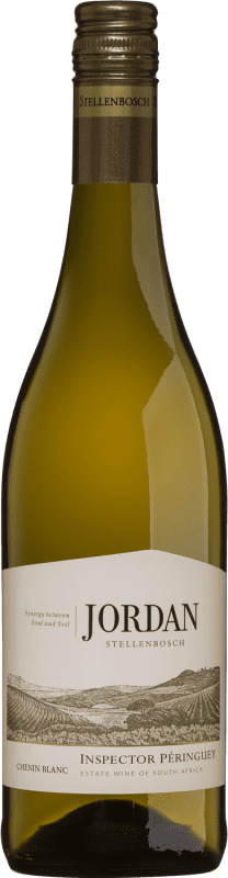 15,95 € Envio grátis | Vinho Branco Jordan Inspector Péringuey I.G. Stellenbosch Stellenbosch África do Sul Chenin 75 cl