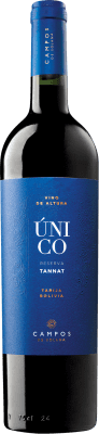 33,95 € Spedizione Gratuita | Vino rosso Campos de Solana Único Riserva Bolivia Tannat Bottiglia 75 cl