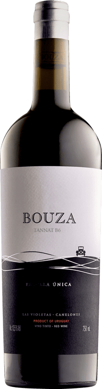 41,95 € Kostenloser Versand | Rotwein Bouza B6 Parcela Unica Uruguay Tannat Flasche 75 cl