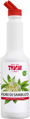 18,95 € Бесплатная доставка | Schnapp Toschi Puré Flor de Saúco Италия бутылка 1 L Без алкоголя