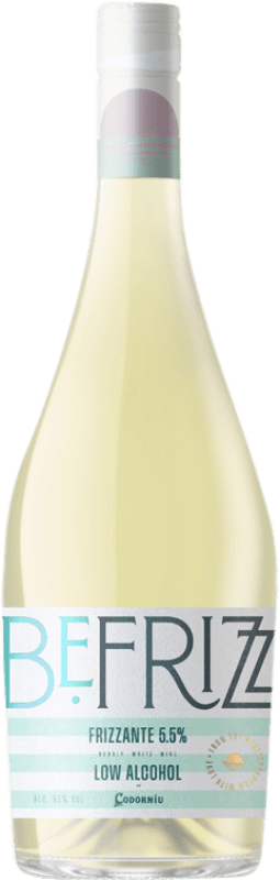 10,95 € 免费送货 | 白酒 Codorníu Be Frizz Blanco 西班牙 瓶子 75 cl