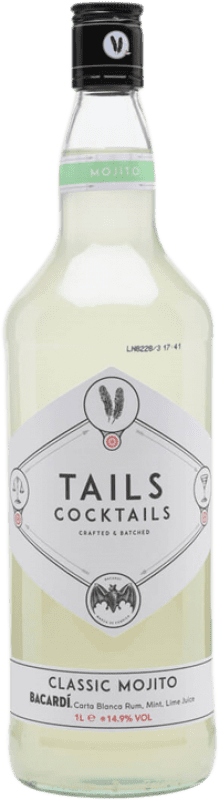 33,95 € Envoi gratuit | Schnaps Bacardí Tails Classique, Cocktail Italie 1 L Mojito