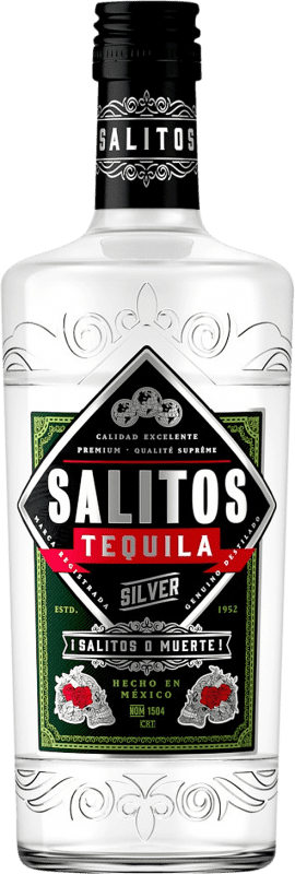18,95 € Envío gratis | Tequila Salitos Silver — Edición Plata Alemania 70 cl