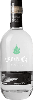 23,95 € Spedizione Gratuita | Tequila Cruzplata Blanco — Bianco Messico 70 cl