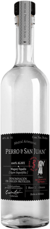 54,95 € Envío gratis | Mezcal Perro de San Juan Espadín México Botella 70 cl