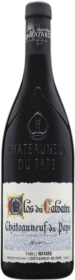 49,95 € Spedizione Gratuita | Vino rosso Domaine Mayard Vignobles Cuvée Clos du Calvaire A.O.C. Châteauneuf-du-Pape Provenza Francia Syrah, Grenache, Cinsault Bottiglia 75 cl