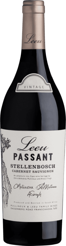 55,95 € 免费送货 | 红酒 Mullineux Leeu Family Wines Leeu Passant I.G. Stellenbosch 斯泰伦博斯 南非 Cabernet Sauvignon 瓶子 75 cl